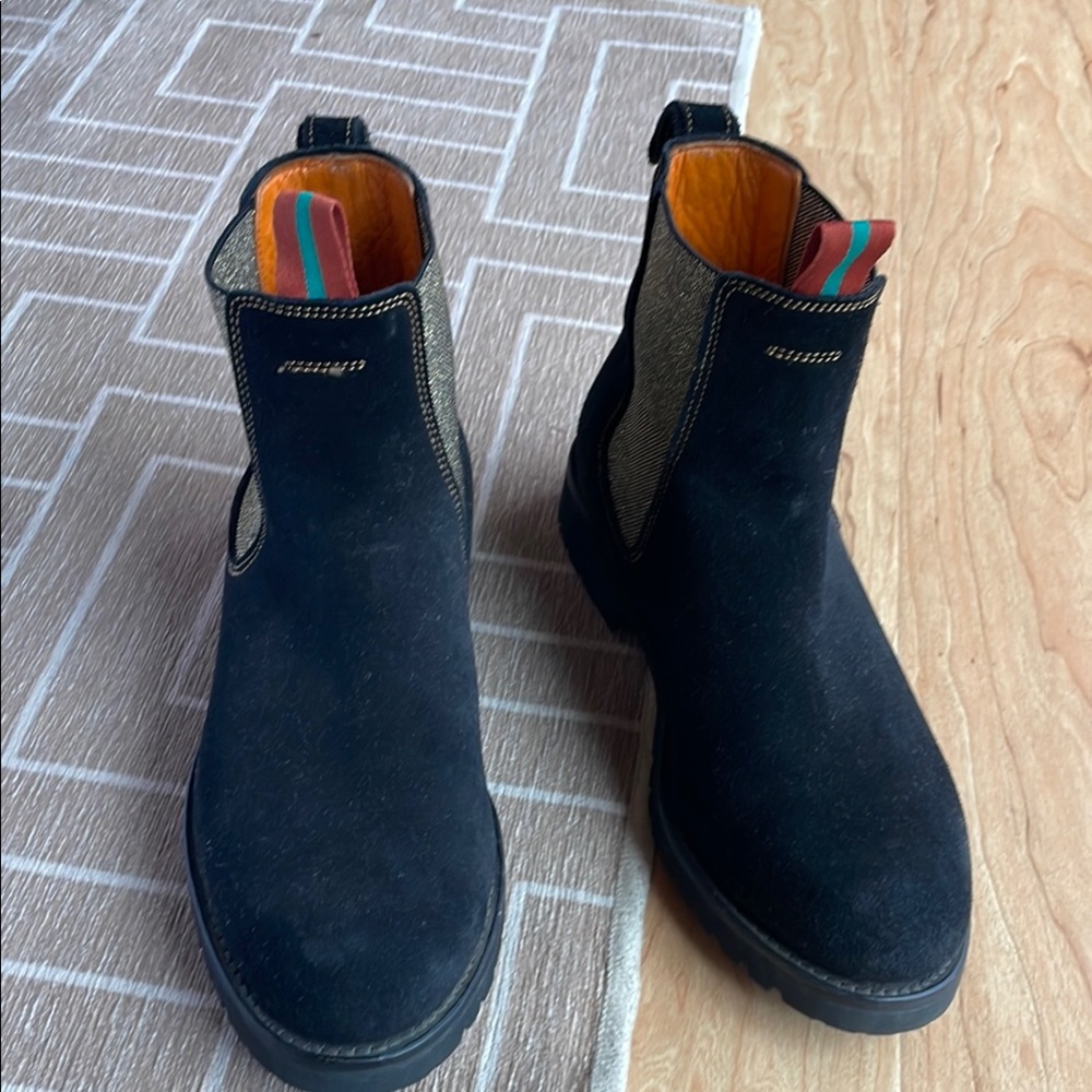 Black Suede Ankle Boots